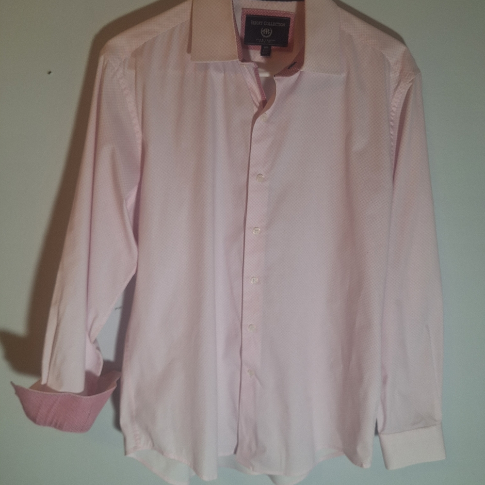 Men's Pink Dress Shirt
